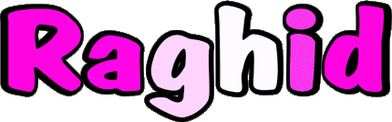 Raghid R MASCHIO - Maghreb Musulmano Nome 