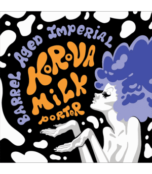 Korova milk porter-Korova milk porter Gnarly Barley USA Cervezas Bebidas 