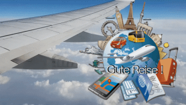 001 Animated Background Gute Reise German Messages 