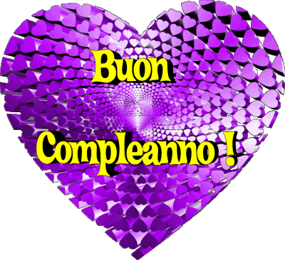 008 Cuore Buon Compleanno Italien Messages 