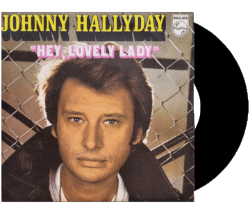 Hey lovely lady-Hey lovely lady Johnny Hallyday Compilación de 70 Francia Música Multimedia 