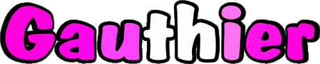 Gauthier G MANN - Frankreich Vorname 