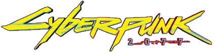 Logo CyberPunk 2077 Jeux Vidéo Multi Média 