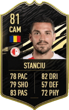 Nicolae Stanciu Roumanie F I F A - Joueurs Cartes Jeux Vidéo Multi Média 