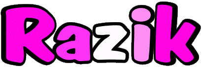 Razik R MASCULINO - Magreb Musulmán Nombre 