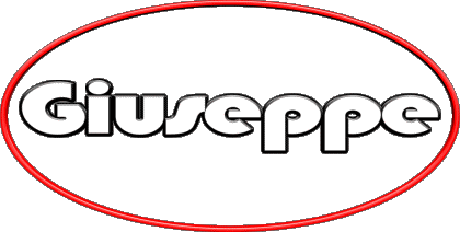 Giuseppe G MASCULIN - Italie Prénoms 