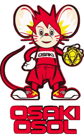Osaki Osol Japan Handballschläger Logo Sport 