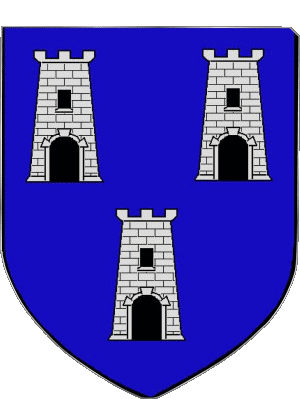 Blasón-Blasón TOURNON SUR RHONE 07 Departamentos - Ciudades Francia Banderas 