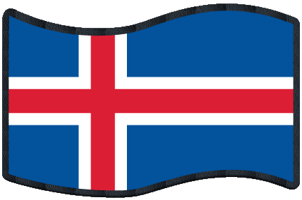 Rectangle Iceland Europe Flags 