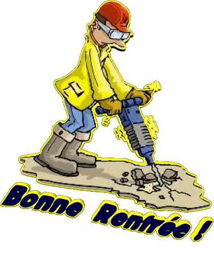 09 Sfondo trasparente Bonne Rentrée Francese Messagi 