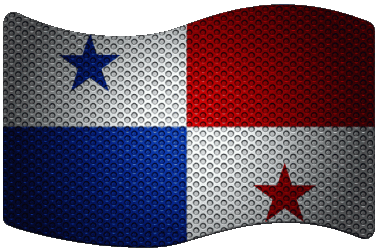 Rechteck Panama Amerika Fahnen 