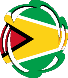 Form 01 Guyana Amerika Fahnen 