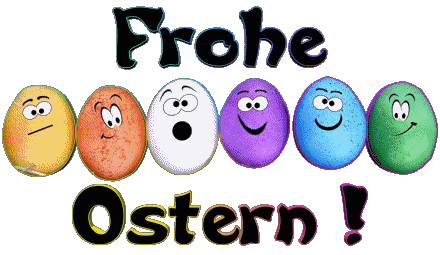 12 Frohe Ostern Allemand Messages 