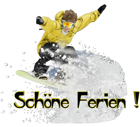 Serie 04 Schöne Ferien Winter Allemand Messages 