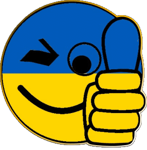 Smiley - OK Ukraine Europe Drapeaux 