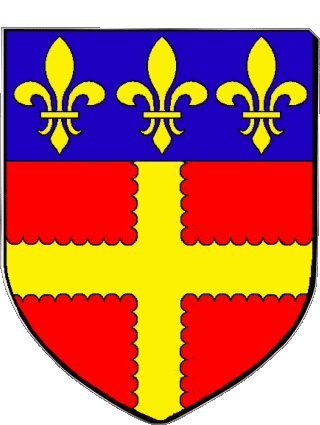 Wappen-Wappen GISORS 27 Abteilungen - Städte Frankreich Fahnen 