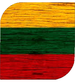 Carré Lituanie Europe Drapeaux 