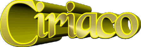 Ciriaco C MASCHIO - Spagna Nome 