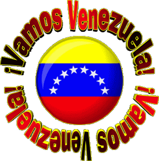 Bandera Vamos Venezuela Español Mensajes 