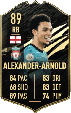 Trent Alexander-Arnold Angleterre F I F A - Jugadores  cartas Vídeo Juegos Multimedia 