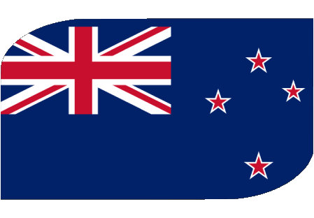 Rectangle Nouvelle-Zélande Océanie Drapeaux 