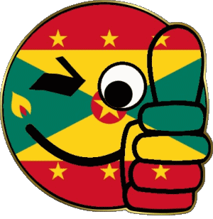 Faccina - OK Isole Grenada America Bandiere 