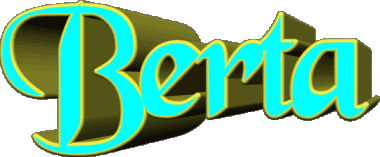 Berta B FEMININ - Italie Prénoms 