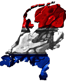 Map Netherlands Europe Flags 