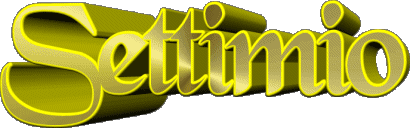 Settimio S MANN - Italien Vorname 