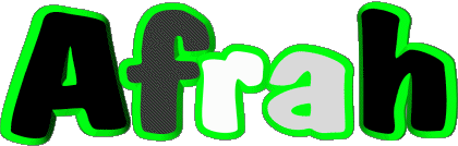 Afrah A FEMMINILE - Maghreb Musulmano Nome 