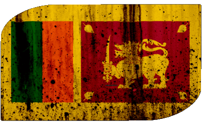 Rectangle Sri Lanka Asie Drapeaux 
