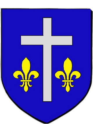 Blasone-Blasone ELNE 66 Dipartimenti - Città Francia Bandiere 