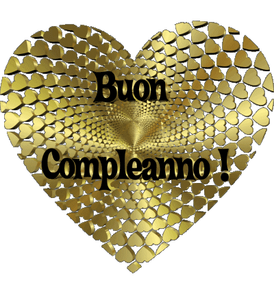 010 Cuore Buon Compleanno Italienisch Nachrichten 