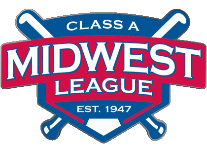 Logo U.S.A - Midwest League Baseball Sport 