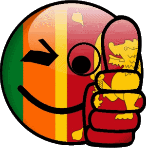 Smiley - OK Sri Lanka Asia Flags 