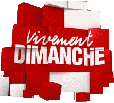 Logo-Logo Vivement dimanche Michel Drucker Emissionen TV-Show Multimedia 