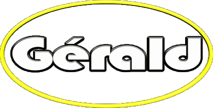 Gérald G MANN - Frankreich Vorname 