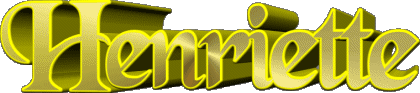 Henriette H WEIBLICH - Frankreich Vorname 