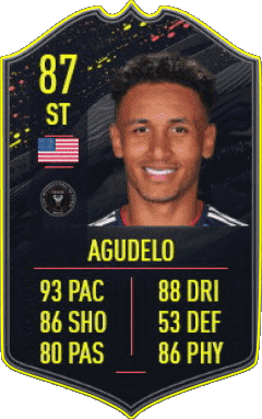 Juan Agudelo U S A F I F A - Karten Spieler Videospiele Multimedia 