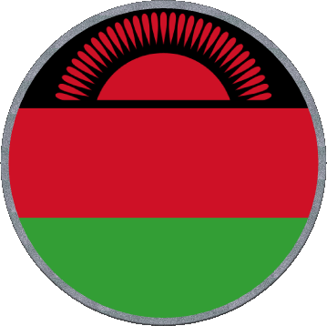 Ronda Malawi África Banderas 