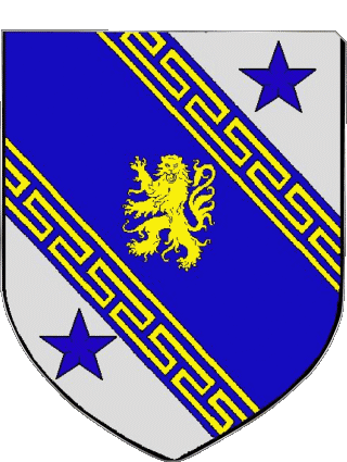 Blasone-Blasone ROSIERES PRES TROYES 10 Dipartimenti - Città Francia Bandiere 