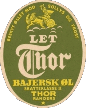 Thor Danemark Bières Boissons 