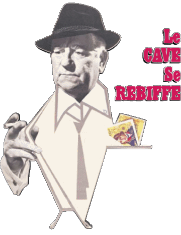 Bernard Blier-Bernard Blier Le Cave se rebiffe Jean Gabin Film Francia Multimedia 