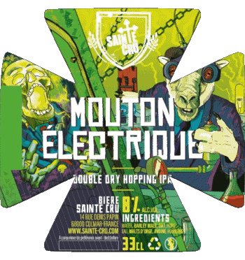 Mouton électrique-Mouton électrique Sainte Cru Frankreich Bier Getränke 