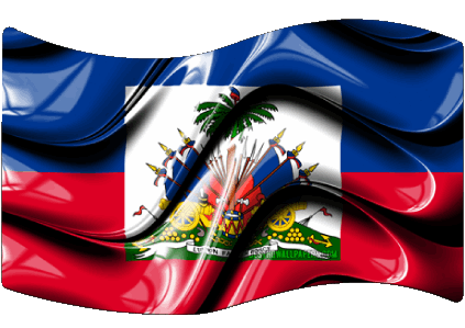 Rectangle Haïti Amériques Drapeaux 