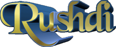 Rushdi R MANN - Maghreb Muslim Vorname 