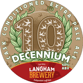 Decennium-Decennium Langham Brewery UK Cervezas Bebidas 