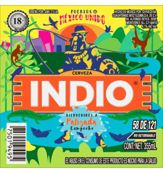 Indio Mexique Bières Boissons 