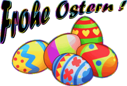 05 Frohe Ostern Allemand Messages 