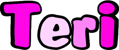 Teri T WEIBLICH  - UK - USA - IRL - AUS - NZ Vorname 